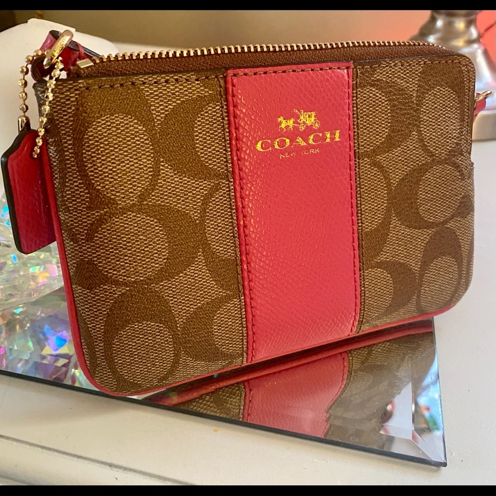 like new Coach wristlet wallet.
